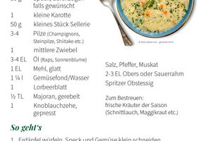 Erdäpfelsuppe